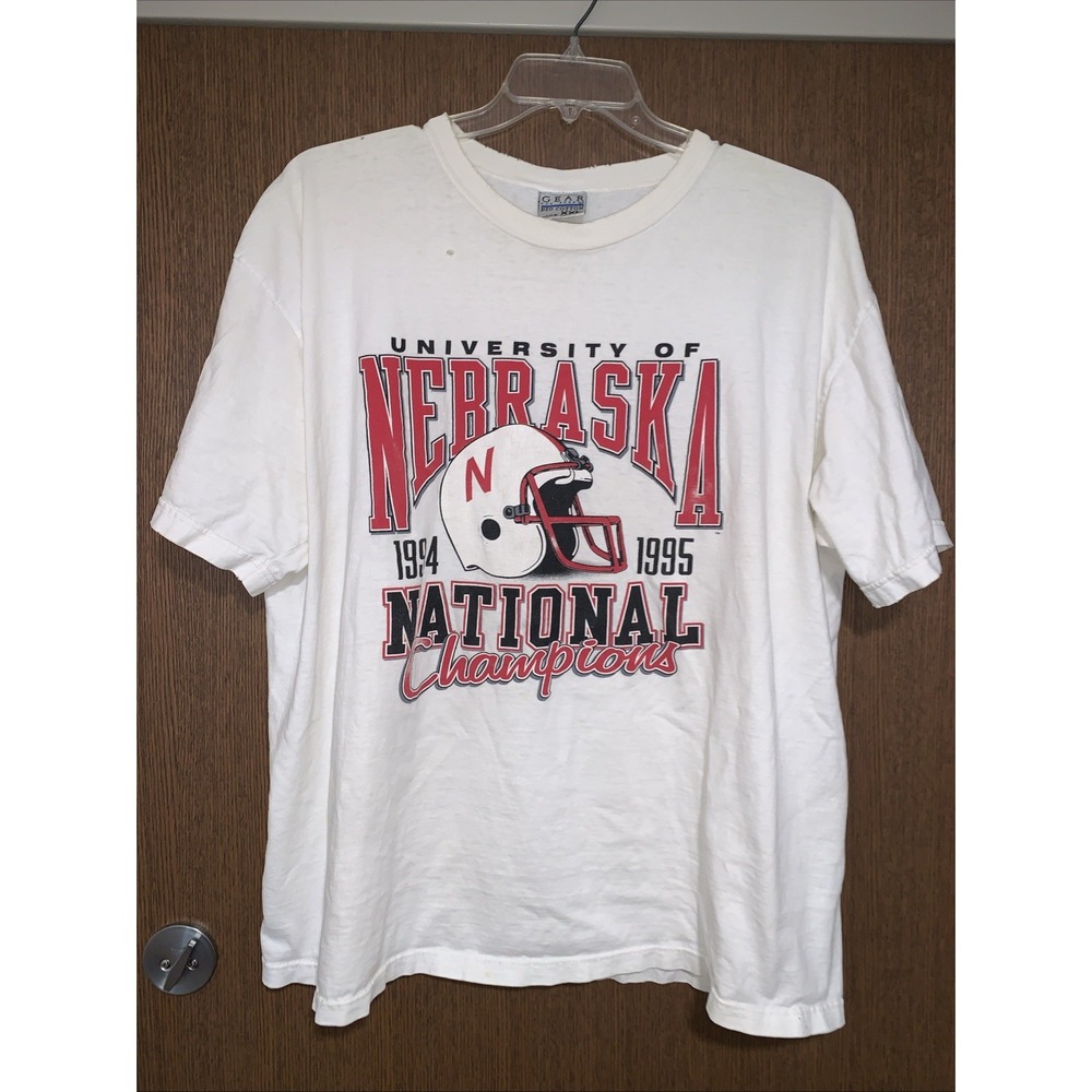 Vintage 1994-1995 Nebraska Cornhusker Football National Champions Tshirt 2XL